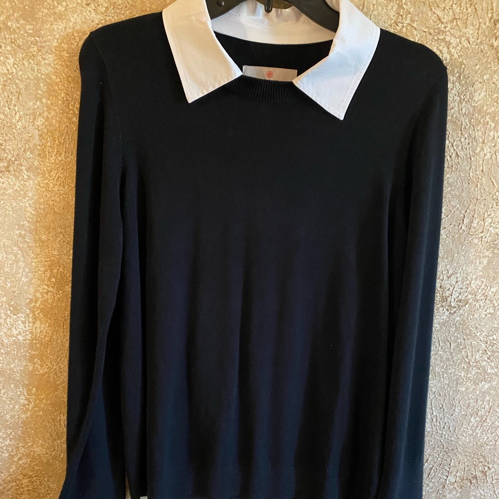 Business Black and White top